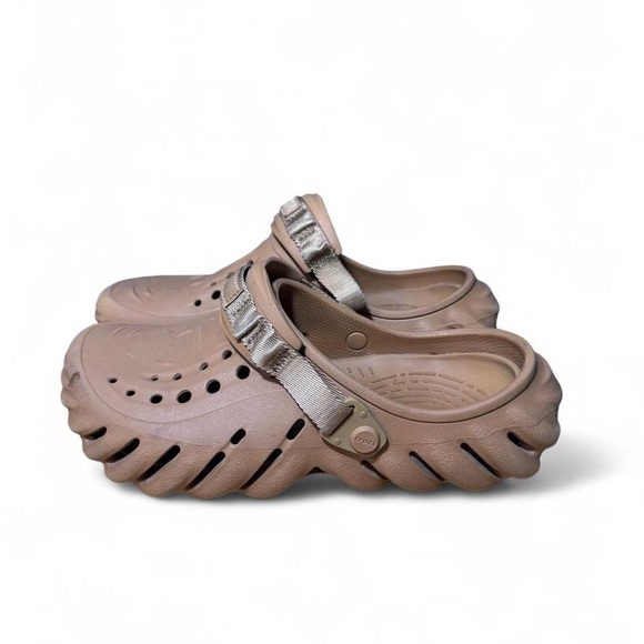 Crocs echo clogs brown size 7 mens 9 women’s - Picture 1 of 7